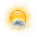 leichter Schnee-Regen